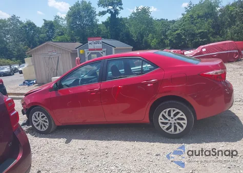 2018 Toyota Corolla Le z USA, uszkodzony, nr VIN 2T1BURHE4JC970426